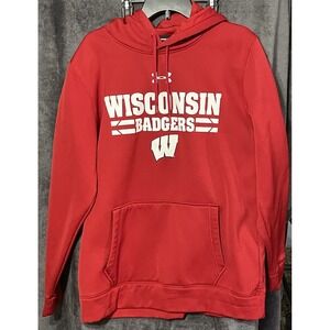 Wisconsin Badgers — Under Armour Coldgear Sweatshirt — Size Men's L‎